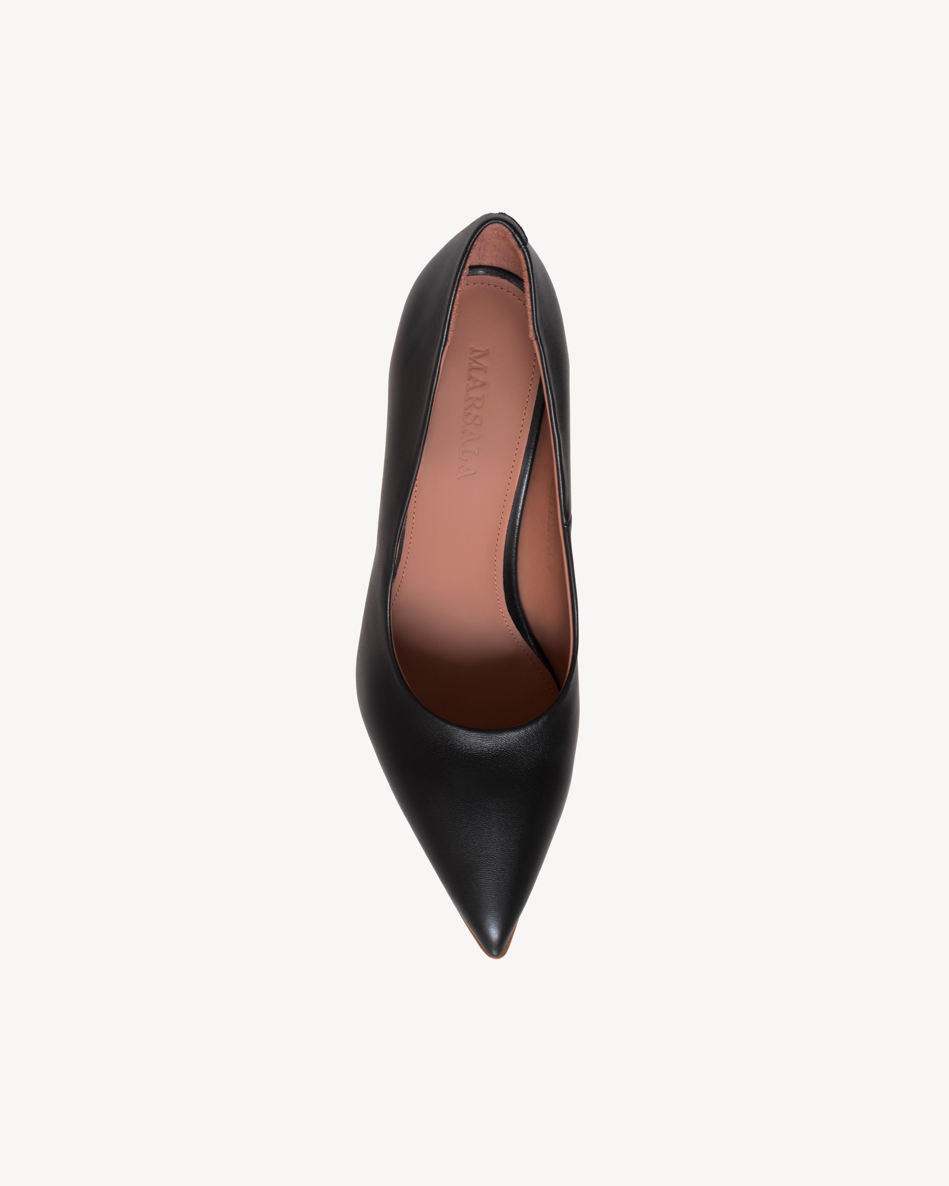 Grace Black Leather