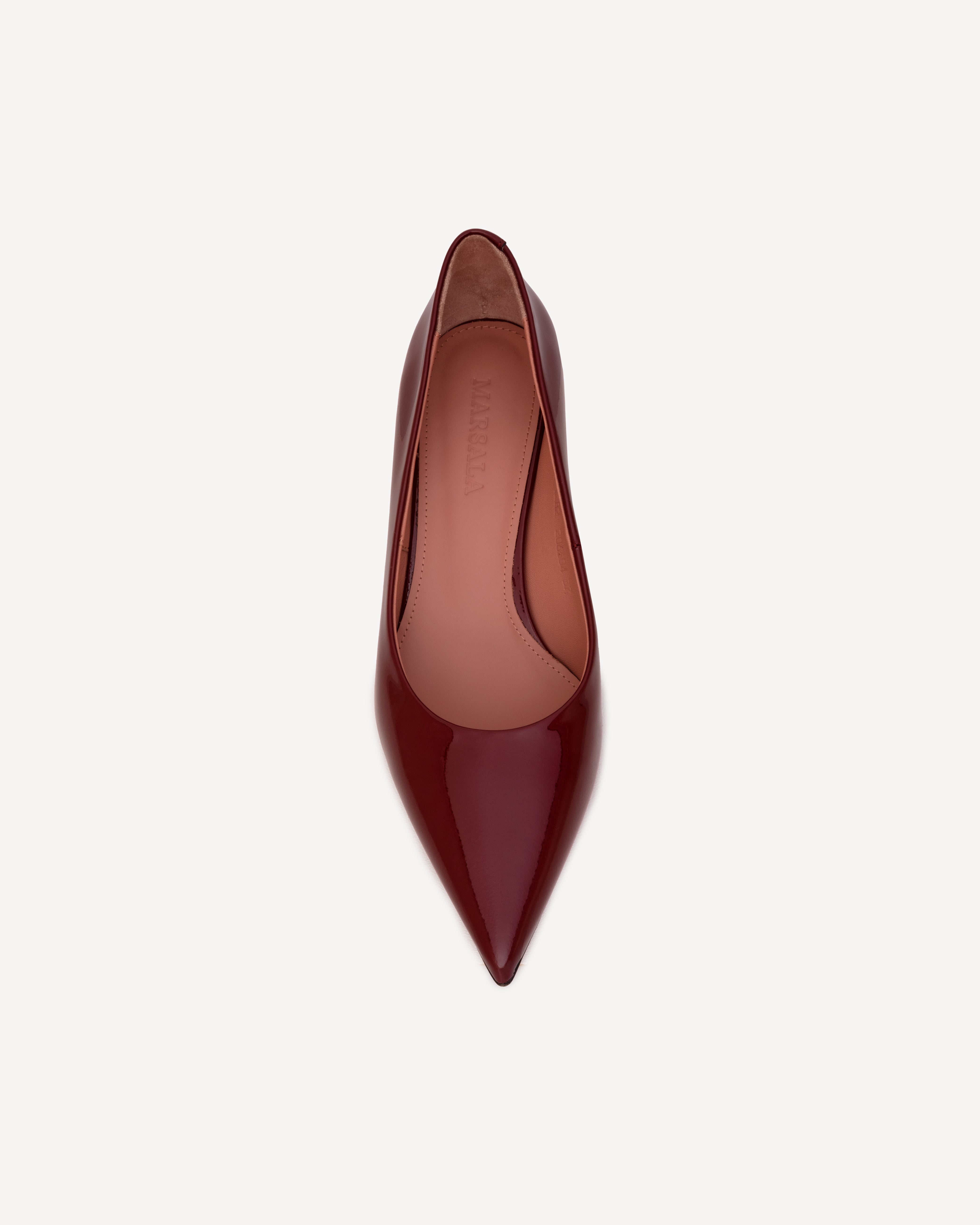 Grace Kitten heel Wine