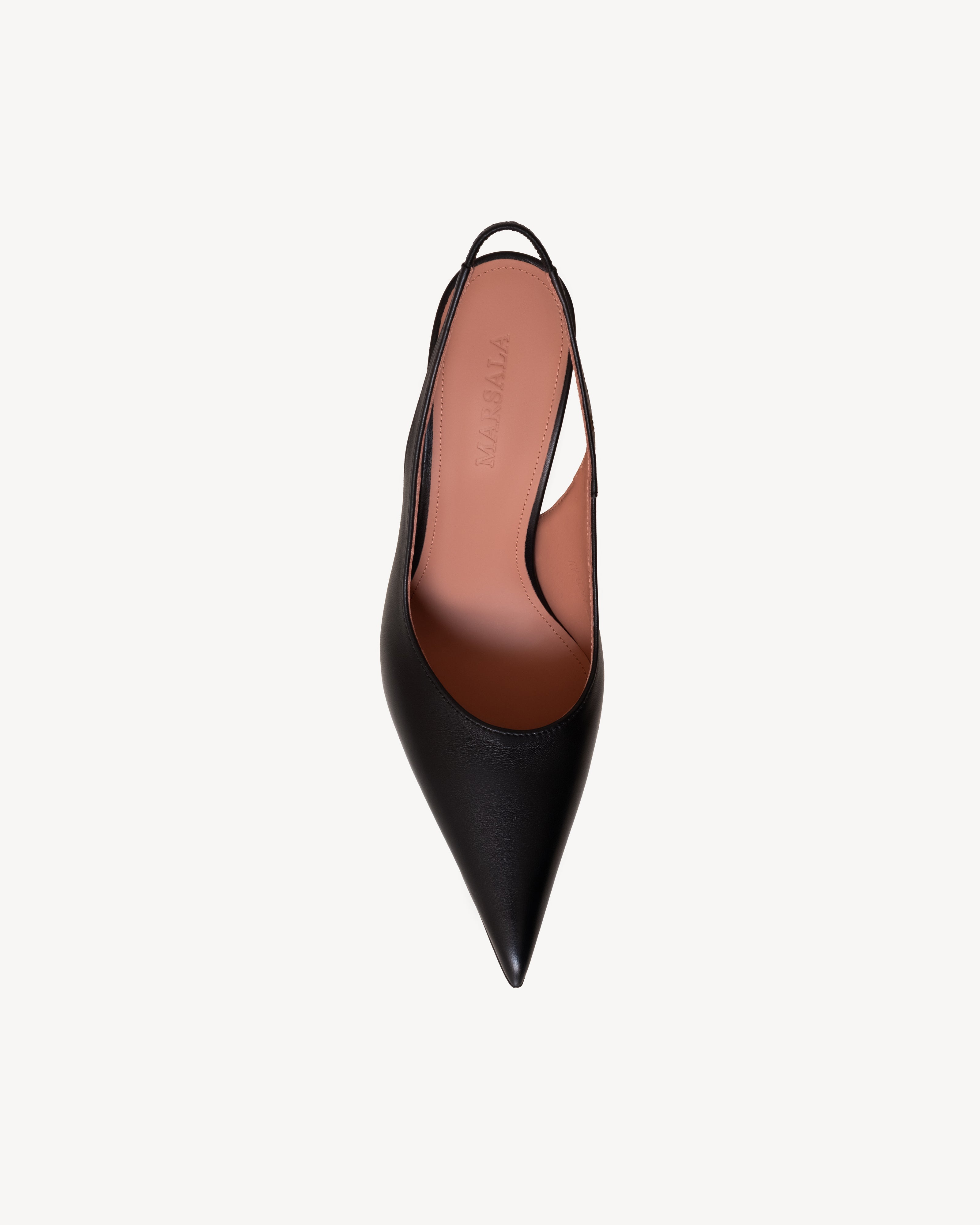 Elise Black Leather