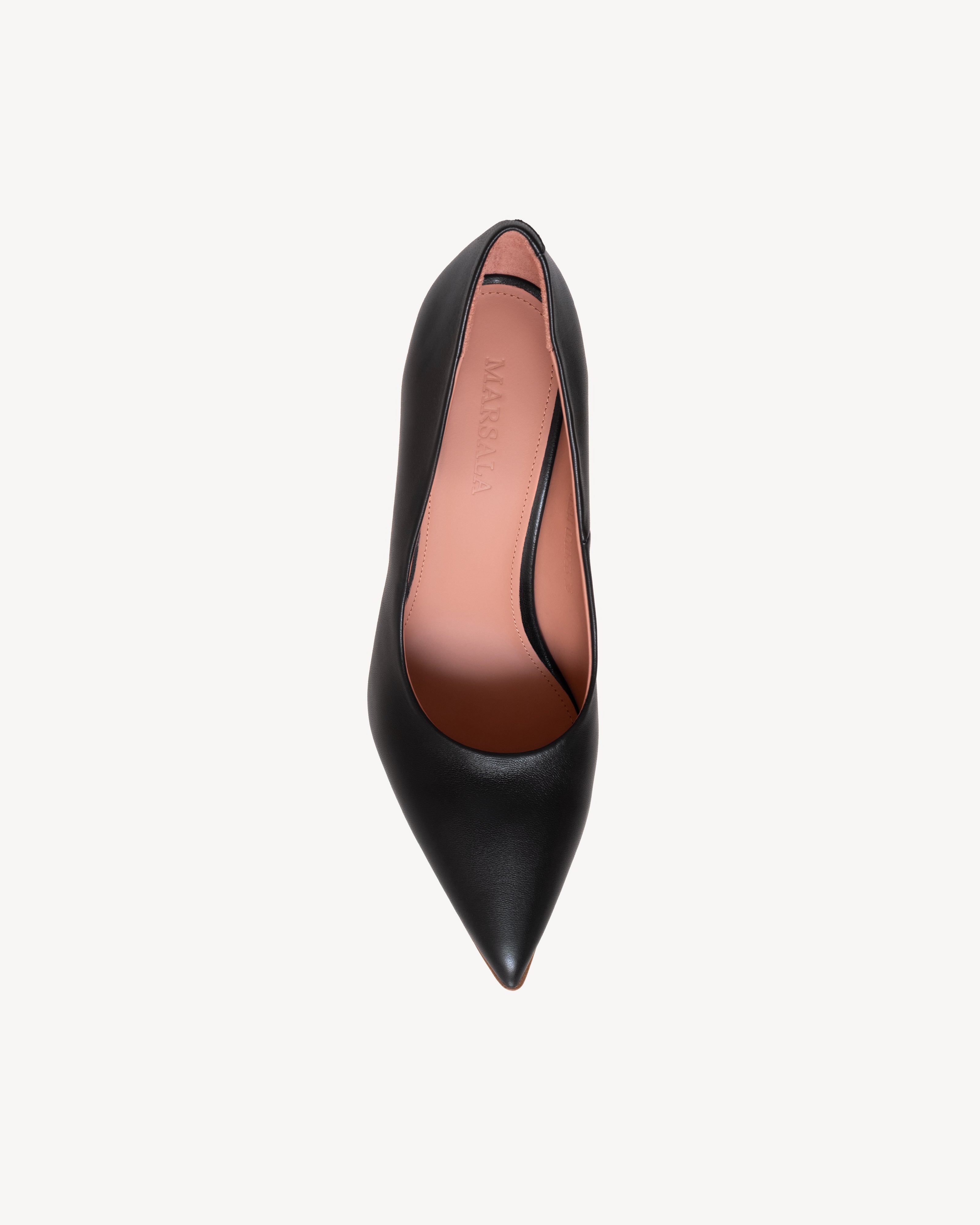 Grace Black Leather