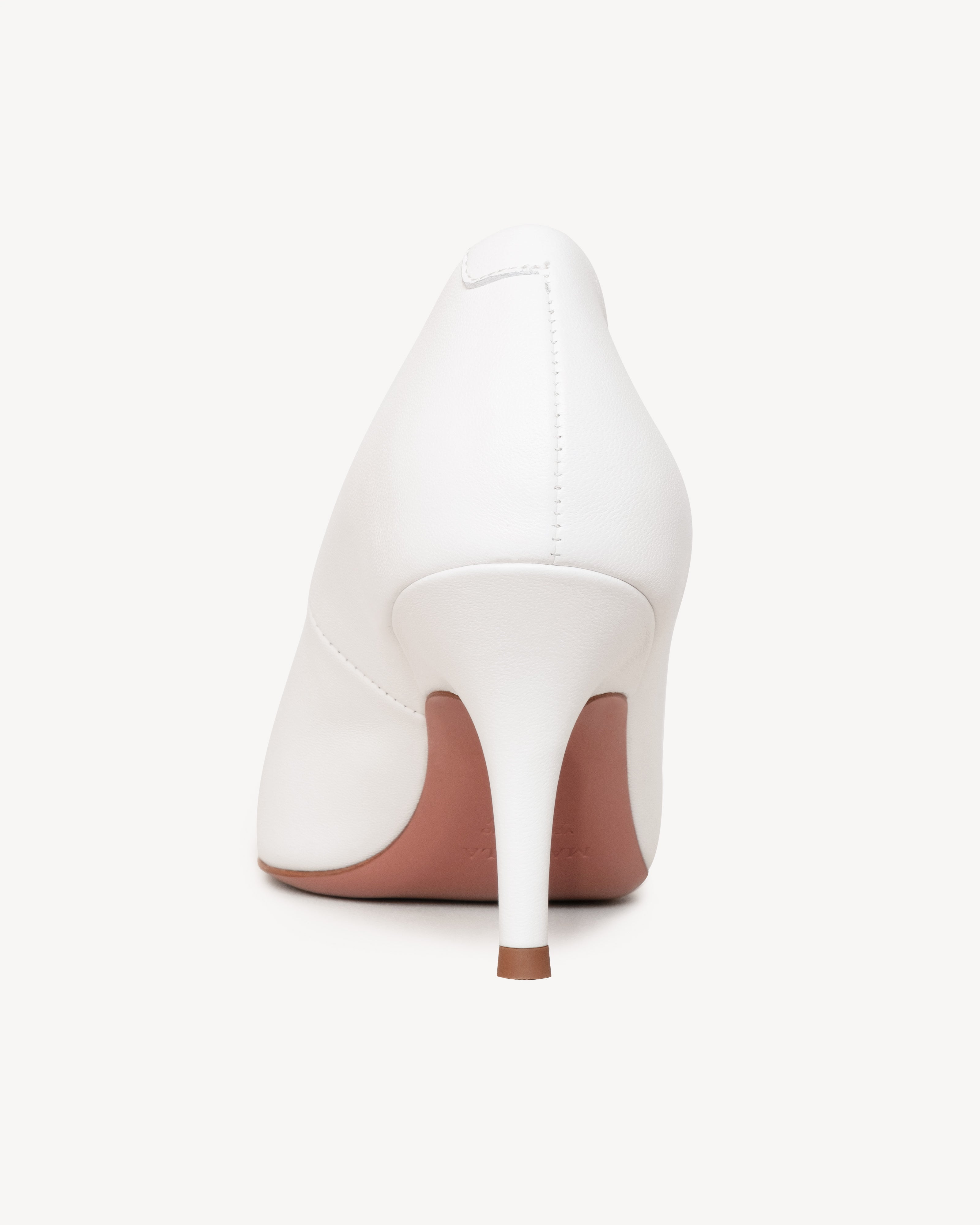 Sofie White Leather